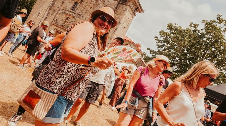 P�blico en la edici�n del 2025 del festival Dezasete� Ribeira Sacra