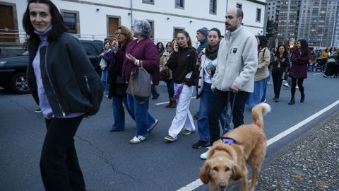 Manifestaci�n del 8M en A Coru�a.