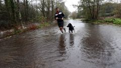 Temporal de lluvia, inundaciones en la comarca del Barbanza