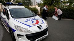 Coche patrulla de la Gendarmer�a francesa, en una imagen de archivo.