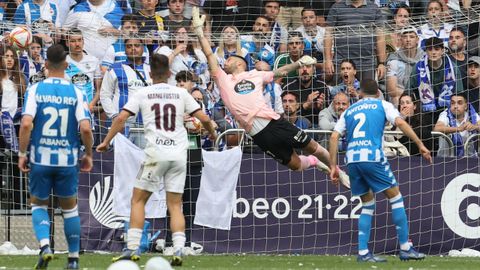 Uno de los goles del Albacete en la final por el ascenso a Segunda en el 2022