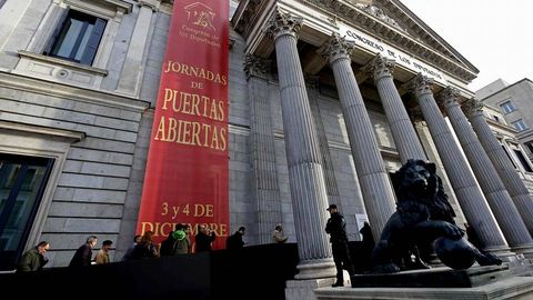 Jornada de puertas abiertas en el Congreso