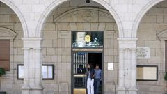 Imagen de la fachada de la casa consistorial ourensana