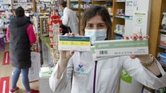 En la farmacia Rey Torres han llegado a vender 200 pruebas en un solo d�a