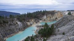 Imagen de la laguna del monte Neme.
