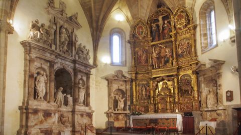 Interior de la Colegiata de Salas