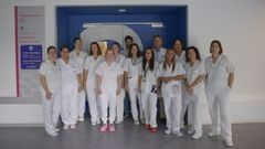 Equipo del servicio de Neurologa del HULA.