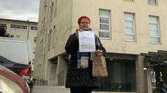 Isabel muestra la sanci�n de la Xunta