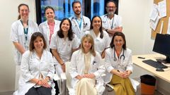 Miembros de la unidad de c�ncer familiar y hereditario de Vigo.