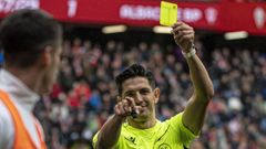 �rbitro en un partido del Sporting