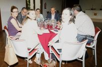 Los cuatros cabezas de lista de cada formaci�n participaron en la toma de contacto de ayer
