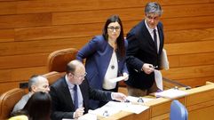 Pedro Puy (a la derecha) defendi que la ley como instrumento de democracia participativa.