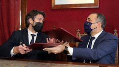 El alcalde de Vilagarc�a y el conselleiro de Sanidade firmaron en enero el protocolo que har� realidad el nuevo centro de salud