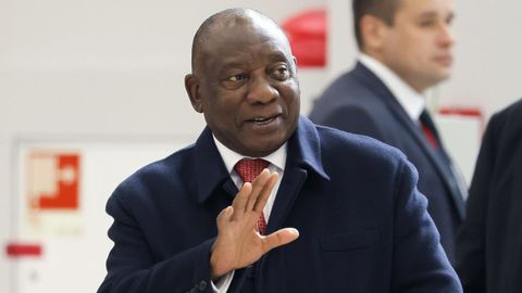 Cyril Ramaphosa, presidente de Sudfrica