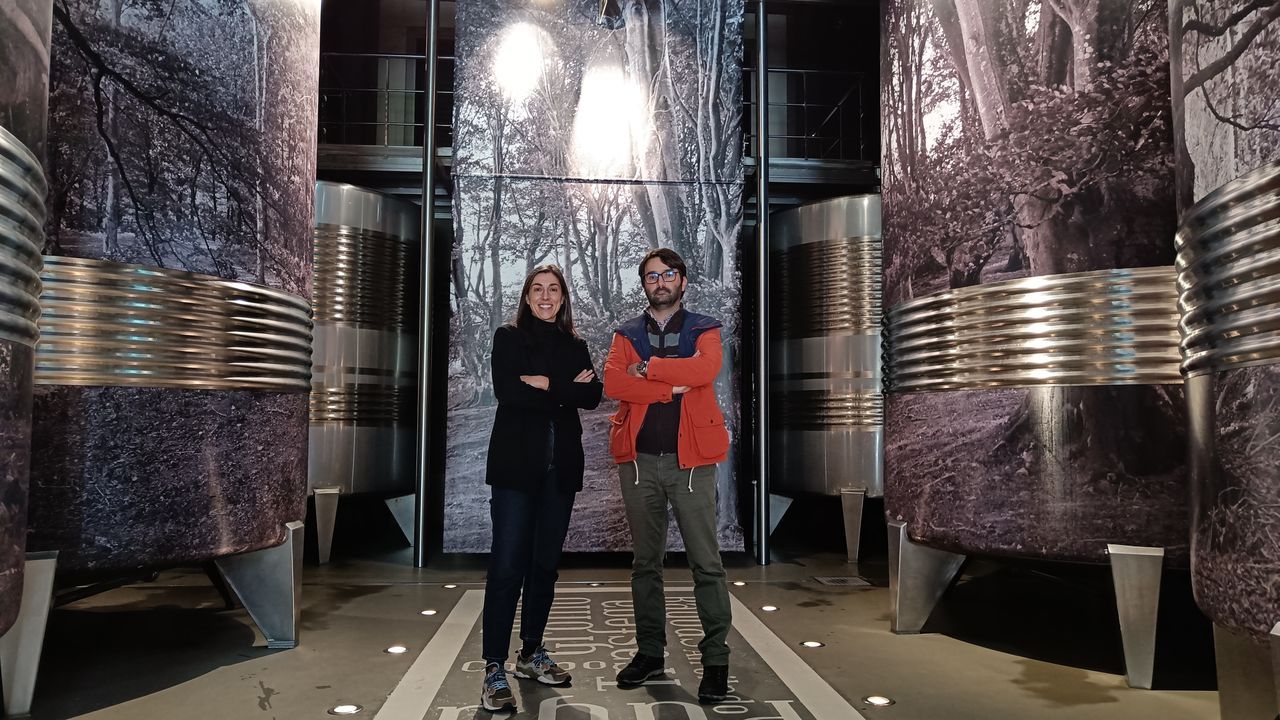 Relevo histórico en la bodega Lagar de Fornelos