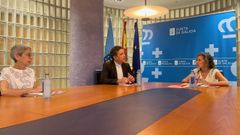 Un momento del encuentro de trabajo. 