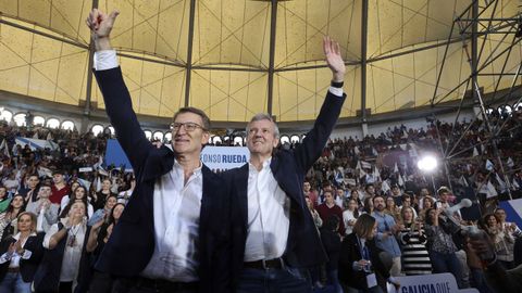 Alberto Nez Feijoo y Alfonso Rueda