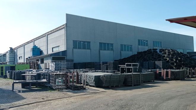 Planta de residuos industriales a subasta en As Somozas