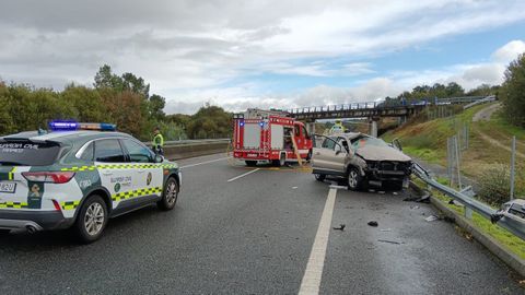 El accidente sucedi en el trmino municipal de A Merca