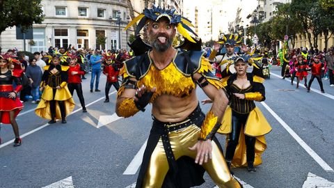 Desfile de Carnaval del 2025  en Vigo, que discurri� por Garc�a Barb�n