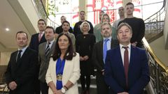 Calurosa bienvenida a los ocho nuevos funcionarios en pr�cticas de las prisiones de Lugo