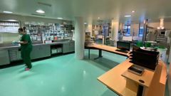 La unidad de cuidados intensivos (uci) del Hospital Montecelo de Pontevedra, tras las obras de mejora del pasado abril