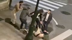 Paliza a un joven en Vigo durante la madrugada de este Domingo