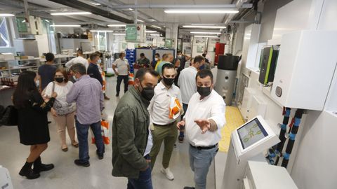 Presentaci�n de un aula del CIFP autosuficiente en�rgicamente, otra de las medidas de ahorro