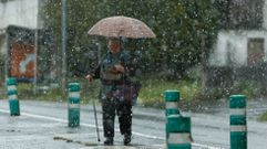Santiago cambia la lluvia por nieve