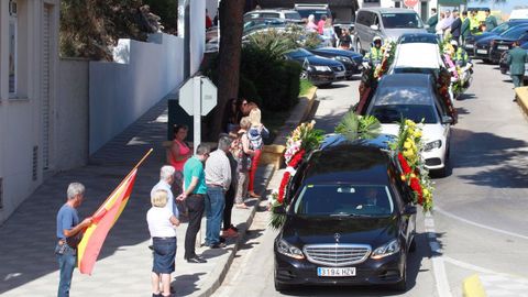 El agente Ferm�n Cabezas perdi� la vida durante la persecuci�n de los narcotraficantes y fue enterrado en Los Barros (C�diz)