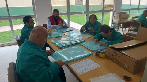 Voluntarios de Coca-Cola en Aspronaga
