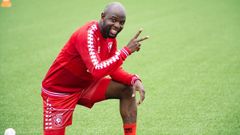 El jugador de ascendencia congole�a, durante su etapa en el FC Twente