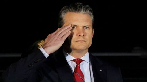 El secretario de Defensa Pete Hegseth, en una imagen de archivo