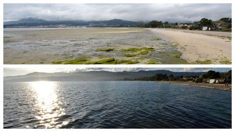 Praia Barra�a, en Boiro