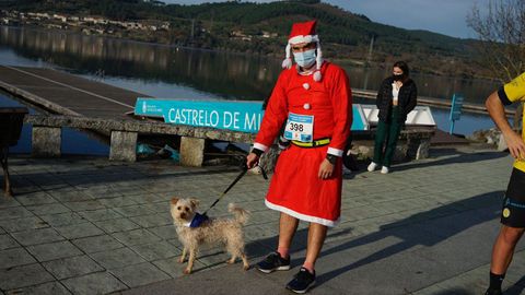 Carreras de San Silvestre en Ourense.La prueba de Castrelo de Mio es la decana de las que se celebran en la provincia en esa fecha