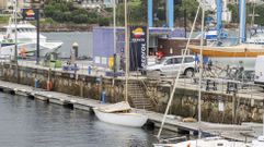 El Brib�n, atracado en el puerto de Sanxenxo, no se hizo al mar este viernes