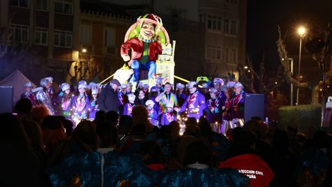 Entronizaci�n del dios Momo en A Coru�a