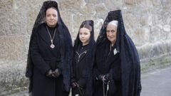 Diana, Aldara y Mercedes en la Orden Tercera, de donde salen los pasos de su cofrad�a