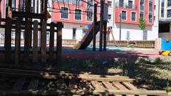 Los vecinos denuncian que las obras del parque Maruxa Mallo empezaron en diciembre del 2022