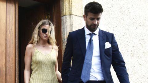 Gerard Piqu� y Clara  Ch�a, en una imagen del 2023