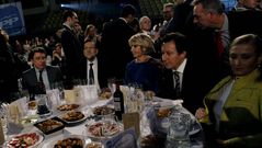 Rajoy y Gonz�lez, juntos en la cena de Navidad