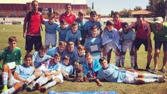 Cateranos celestes, durante un torneo reciente