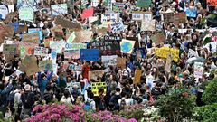 J�venes de todo el mundo, contra el cambio clim�tico