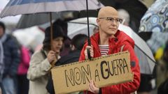 Manifestaciones en contra de la guerra de Ir�n fueron convocadas ayer en distintas ciudades espa�olas