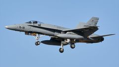 Caza F-18 Hornet.