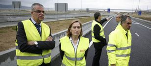 Ana Pastor visit� en febrero una obra que llevaba varias semanas acabada. 