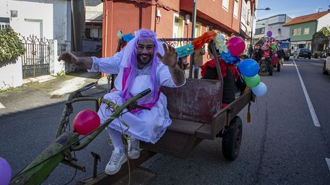 Matraquillada para despedir al Farruco en Cabo de Cruz (Boiro)