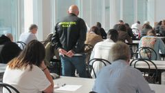 Foto de archivo de la celebración de un examen teórico para obtener el carné de conducir