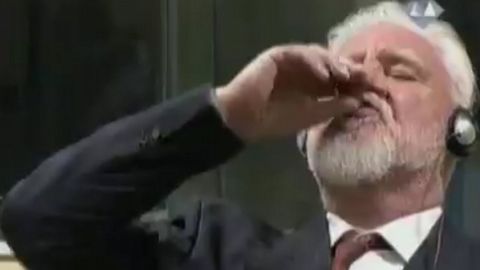 Un acusado de la antigua Yugoslavia fallece tras ingerir veneno ante el�Tribunal Penal Internacional