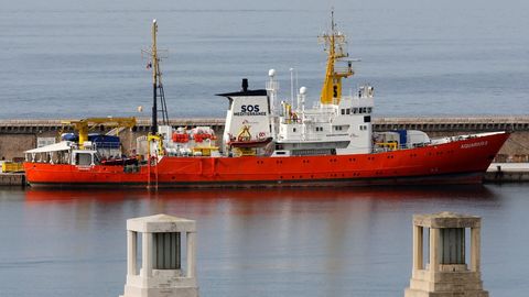 El barco Aquarius en una imagen de archivo